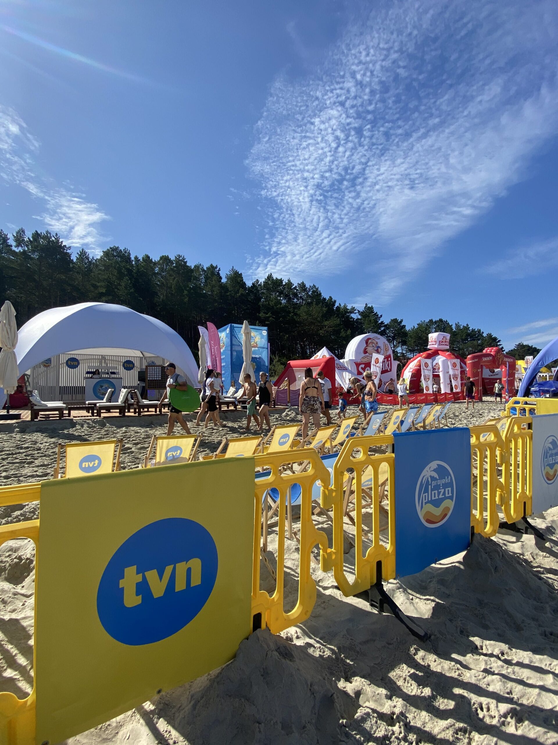 Projekt Plaża TVN w Krynicy Morskiej