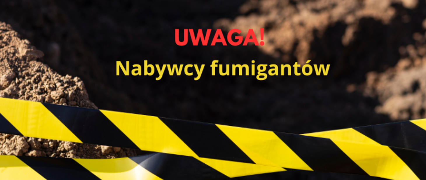 Apel o bezpieczny zwrot preparatów do fumigacji