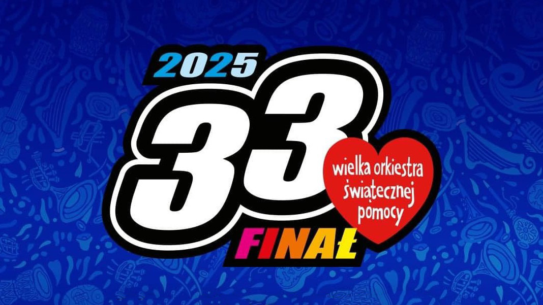 Baner graficzny 33 finału WOŚP 2025