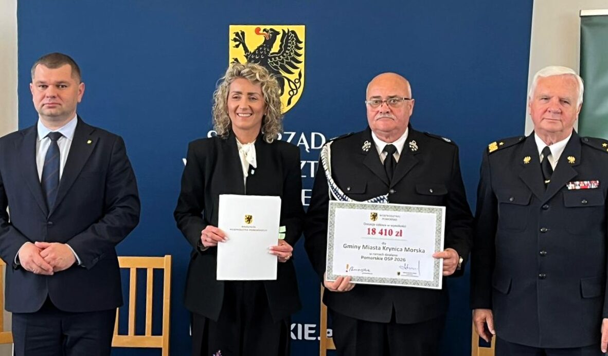 18 410 zł dla OSP w Krynicy Morskiej