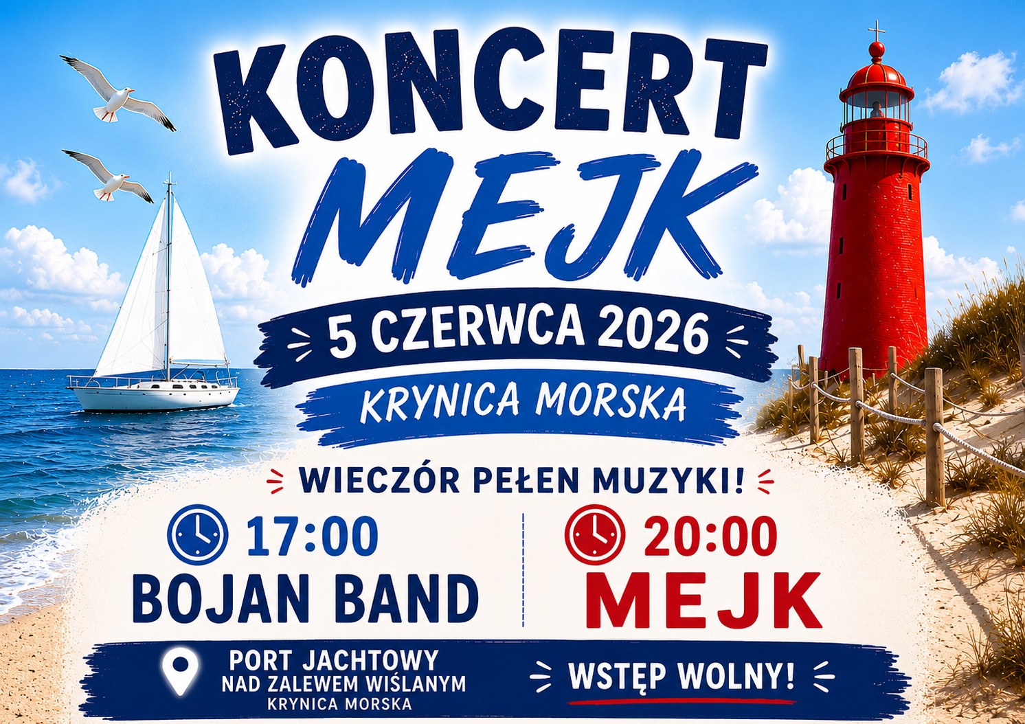 Koncert MEJK i Bojan Band już 5 czerwca