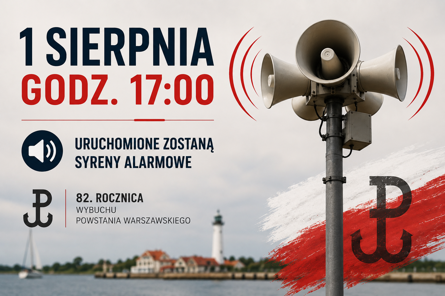 1 sierpnia o godzinie „W” zabrzmią syreny