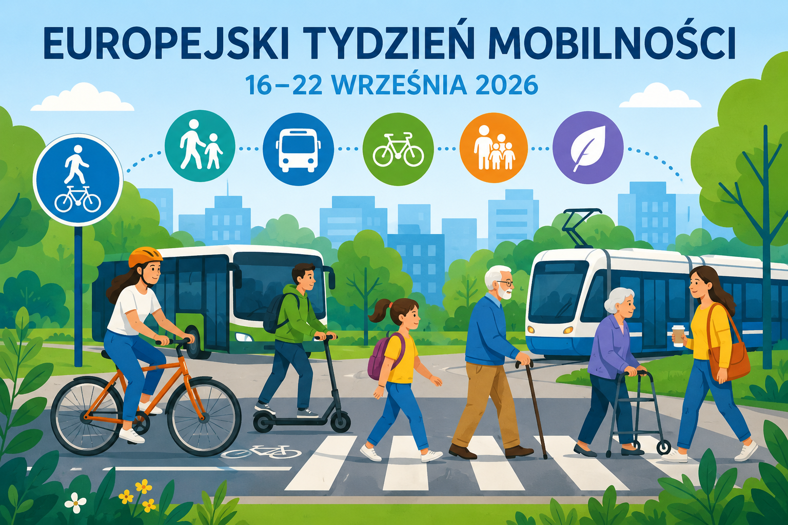 Europejski Tydzień Mobilności 2026 – Mobilność dla każdego