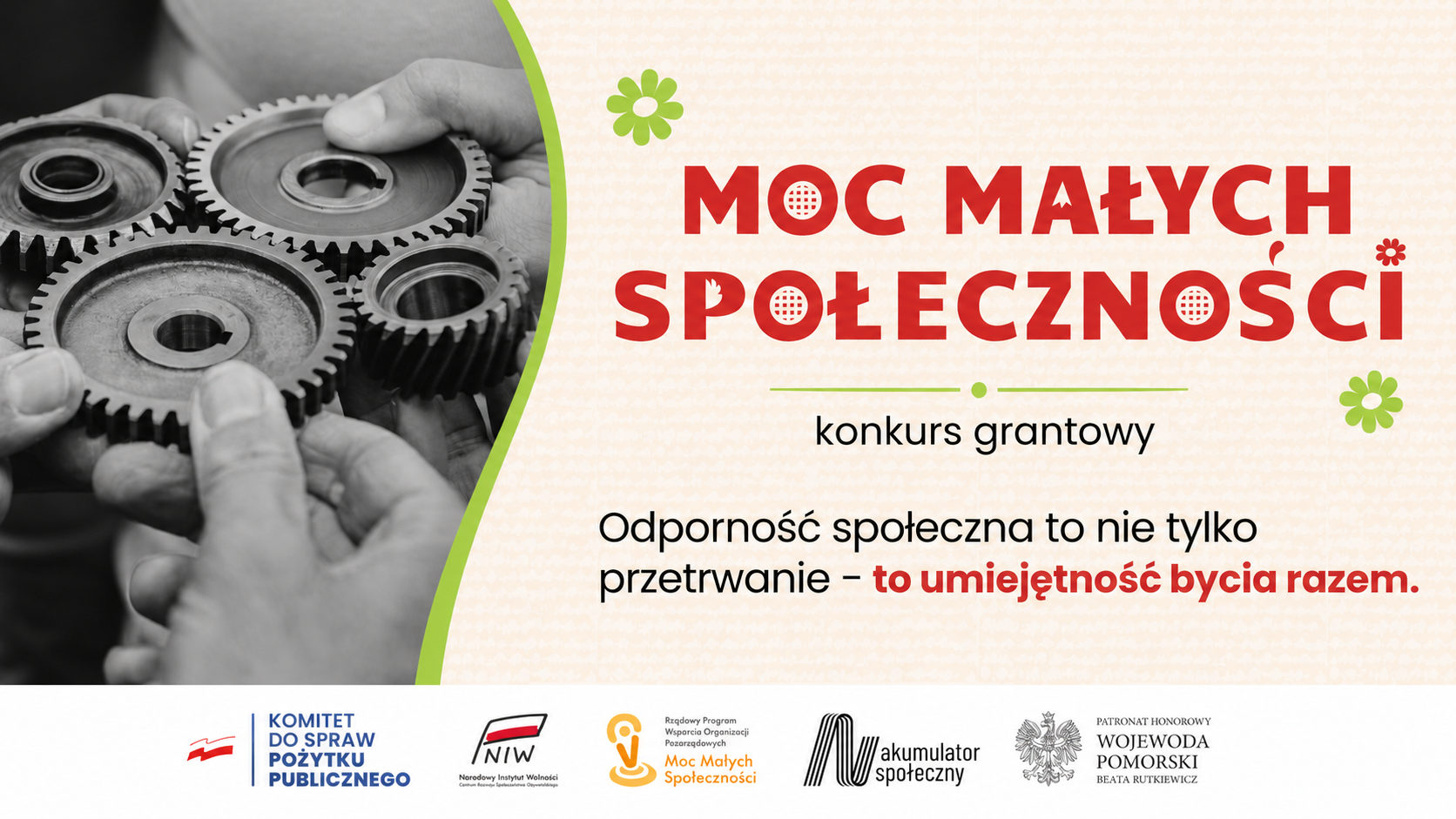 Na Pomorzu rusza „Akumulator Społeczny – Moc Małych Społeczności”