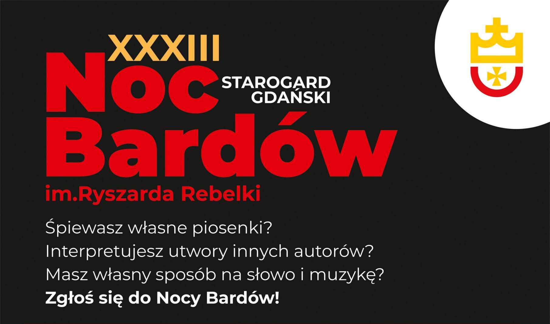Dołącz do XXXIII Nocy Bardów!