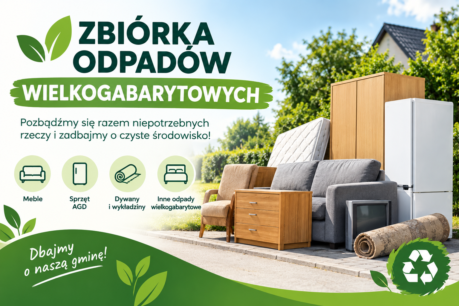 Zbiórka odpadów wielkogabarytowych i elektrośmieci